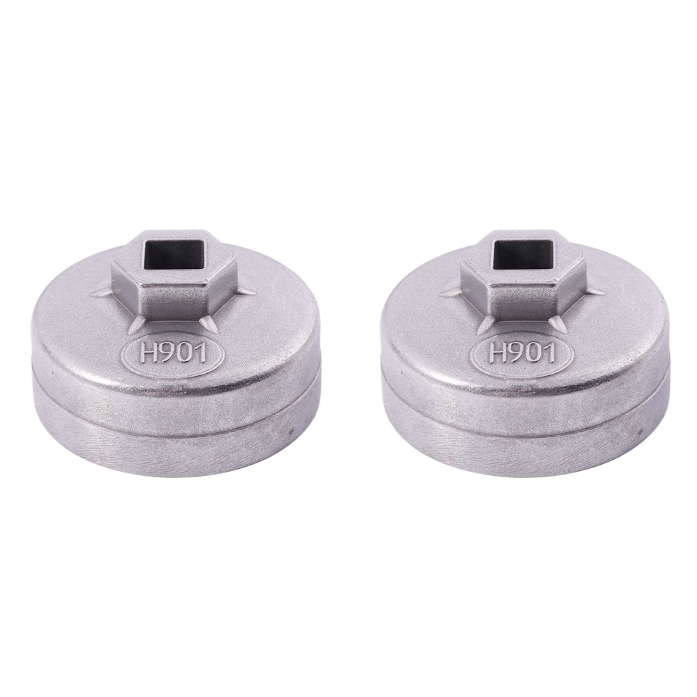 65Mm 14 Flutes Oil Filter Cap Wrench Tool Socket Remover Silver 4711565574603