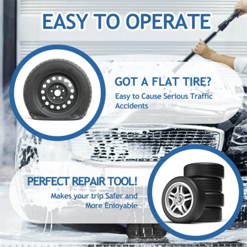 Car Truck Motorcycle Tire Repair Tools Tire Patch Roller Tool 2