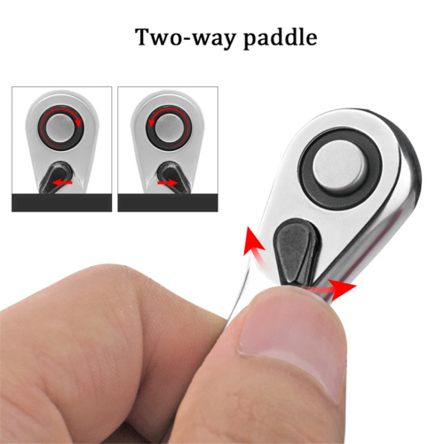 Portable Double End Wrench Mini Ratchet Socket Wrench 1