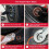 Tire Patch Roller with Tire Wheel Grinding Head Buffing Wheel (42 mm) 6