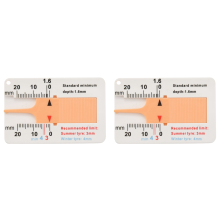 Tyre Tread Depth Gauge Car Motorcycle Trailer Van Wheel