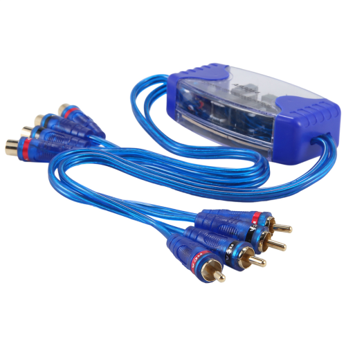4-Channel Audio Noise Filter Suppressor Ground Loop Isolator 50W 1