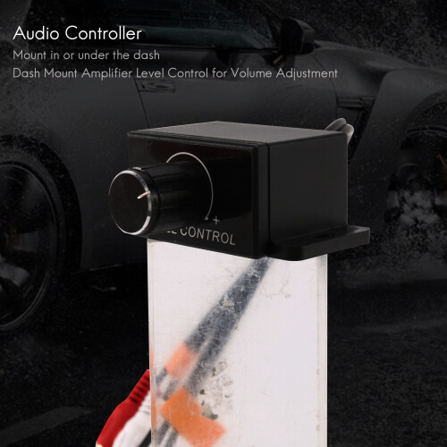 Car Home Audio Amplifier Bass Volume Control Knob LC-1 Black 1