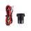 3.0 Dual USB Car Charger 12V 36W USB Fast Charger with Switch Blue 1