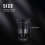 3.0 Dual USB Car Charger 12V 36W USB Fast Charger with Switch Blue 5