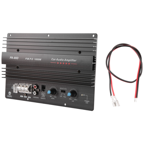 PA-80D 12V 1000W Car Audio High Power Amplifier Amp Board Powerful 2