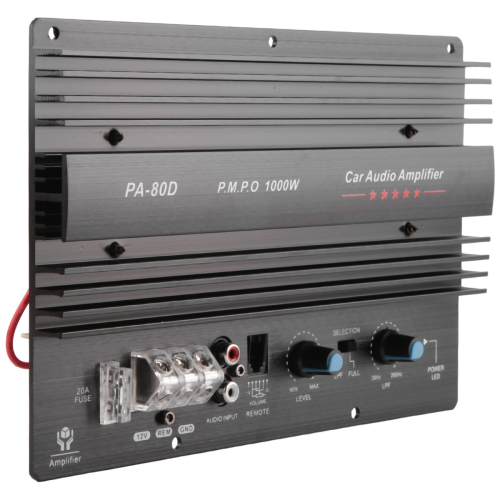 PA-80D 12V 1000W Car Audio High Power Amplifier Amp Board Powerful 1