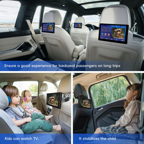 9 Inch Multi-Functional Car TV Headrest Monitor for Back Seat, 1