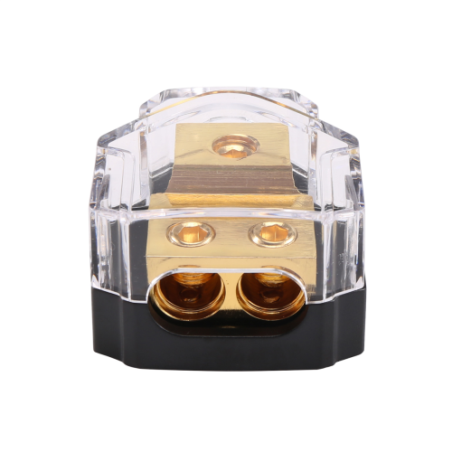 Car 1 in 2 Out Way Power Ground Distributor Blocks Car Audio Splitter 2