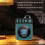 Mini Portable Bluetooth Speaker Lyrics Display Heavy Bass Soundbar A 4