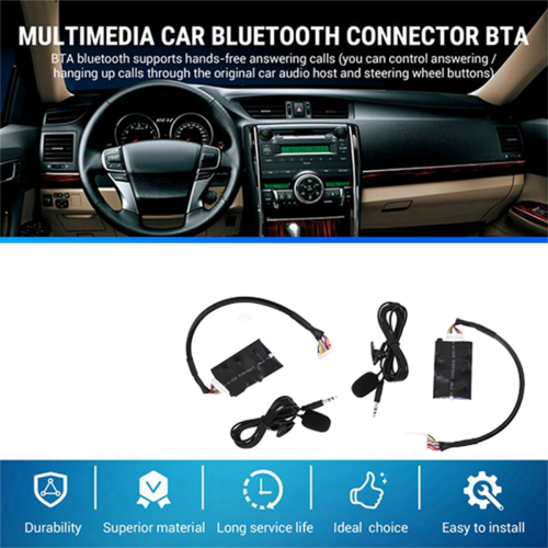 2Set Radio Audio Adapter Bluetooth AUX Cable 1