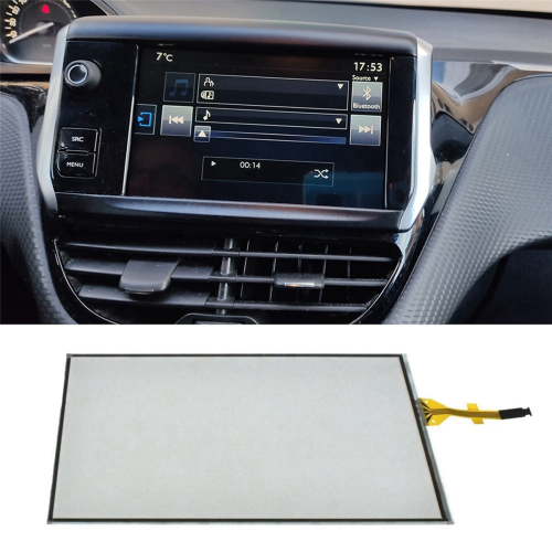 Car 7Inch Contact Screen Glass Digitizer Navigation for 208 1