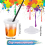 12 Pack No Spill White Lid Paint Cups Spill Proof Paint Cups Reusable 4