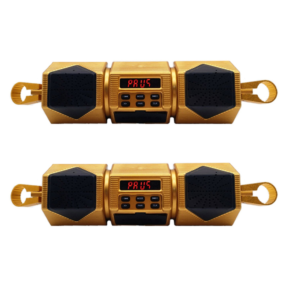 Motorcycle Mp3 Player Handlebar Speaker Bluetooth Music Fm Radio 4711565501746