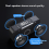 Wireless Charging Station with Bluetooth Speaker, Alarm Clock 4