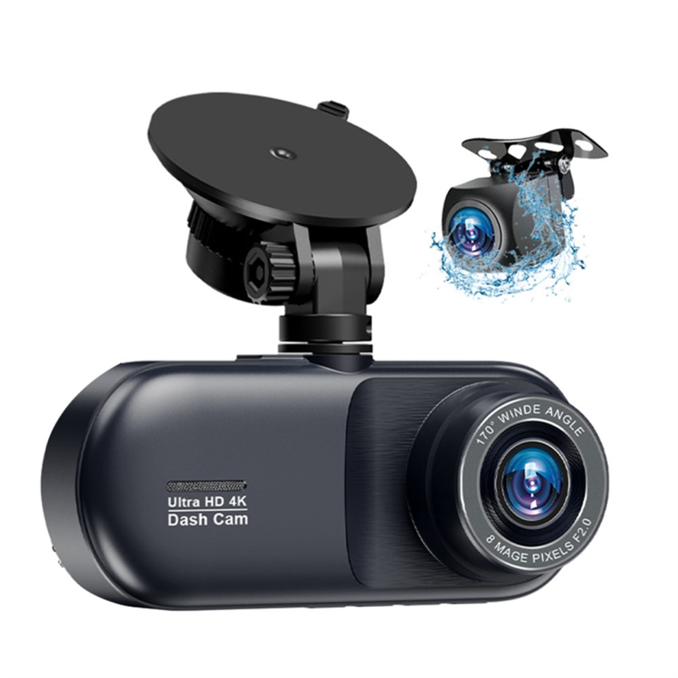4K Car Dash Cam 3 Channel Night Vision 24H Parking Monitor 4711565565687