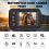 Motorcycle Dash Cam,2Inch IPS Screen 1080P+720P Dual AHD Black 2