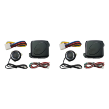 Car Alarm One Button Start/Stop System Kit Remote Engine Door Lock