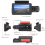 Dual Dash Cam Front and Inside 1440P+1080P Car Black Box Dash Camera 5
