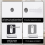 12Pcs Metal Mirror Clips Holder Kit,Mirror Hanging Clips with Screw , 2
