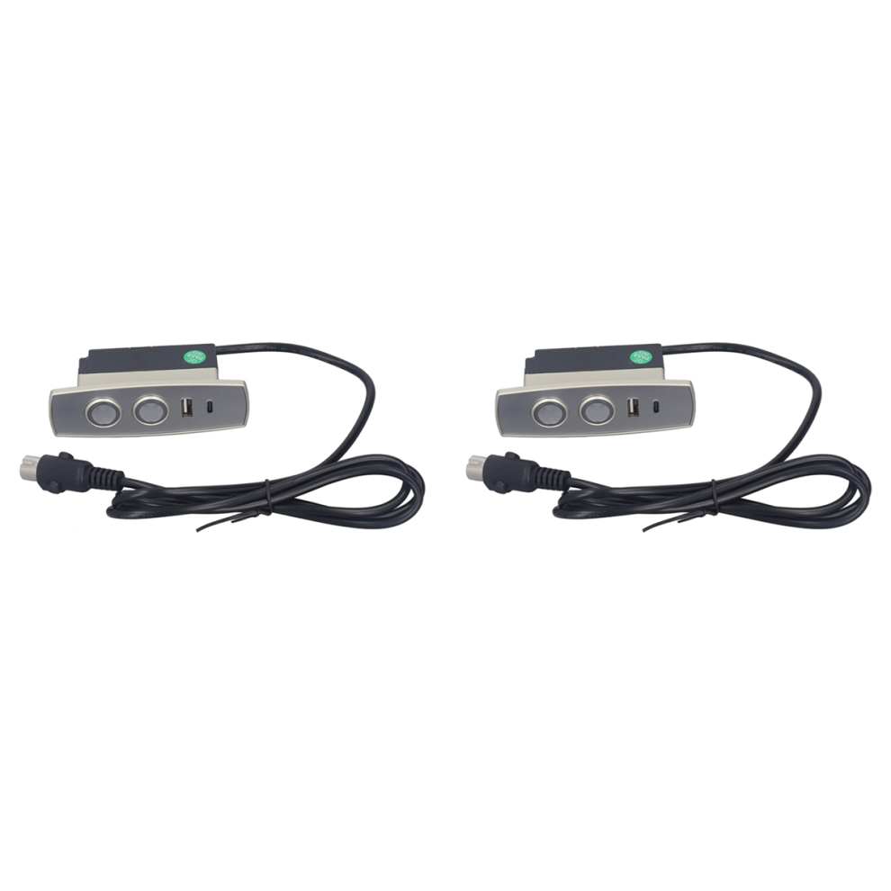 Electric Recliner Controller Abs 2 Button 5 Pin Straight Connectors 4711565564185