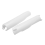 1Pair Motorcycle Front Fork Cover Plastic White for Crf250 3