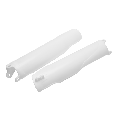 1Pair Motorcycle Front Fork Cover Plastic White for Crf250 2