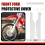 1Pair Motorcycle Front Fork Cover Plastic White for Crf250 7