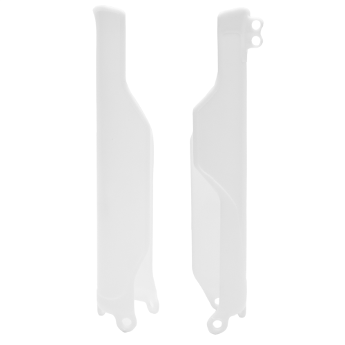 1Pair Motorcycle Front Fork Cover Plastic White for Crf250 1