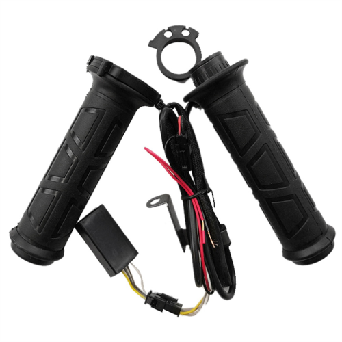 7/8 Motorcycle Heated Handlebar Electric Hot Grips 12V Handle 2