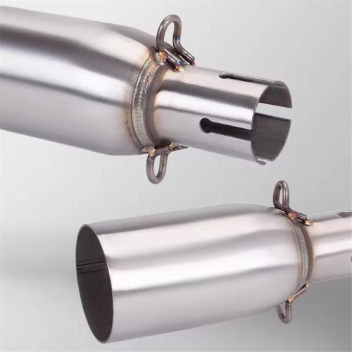 Motorcycle Modification Exhaust Pipe Exhaust Middle Section 28mm 1