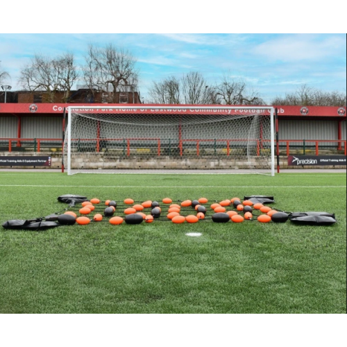 Precision GK Ball Deflector Reactor Football Grid for Grass
