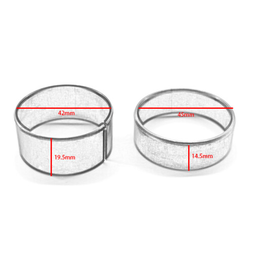 4 Pieces Front Rear Suspension Fork Absorbers Sleeve Rings 1