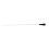 New Black ABS Handle Musical Music Conductor Gift White 15inch 3