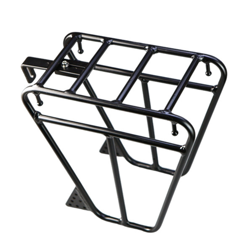 Front Cycling Rack for Cycling Touring Carrier Racks Black