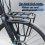 Front Cycling Rack for Cycling Touring Carrier Racks Black 7