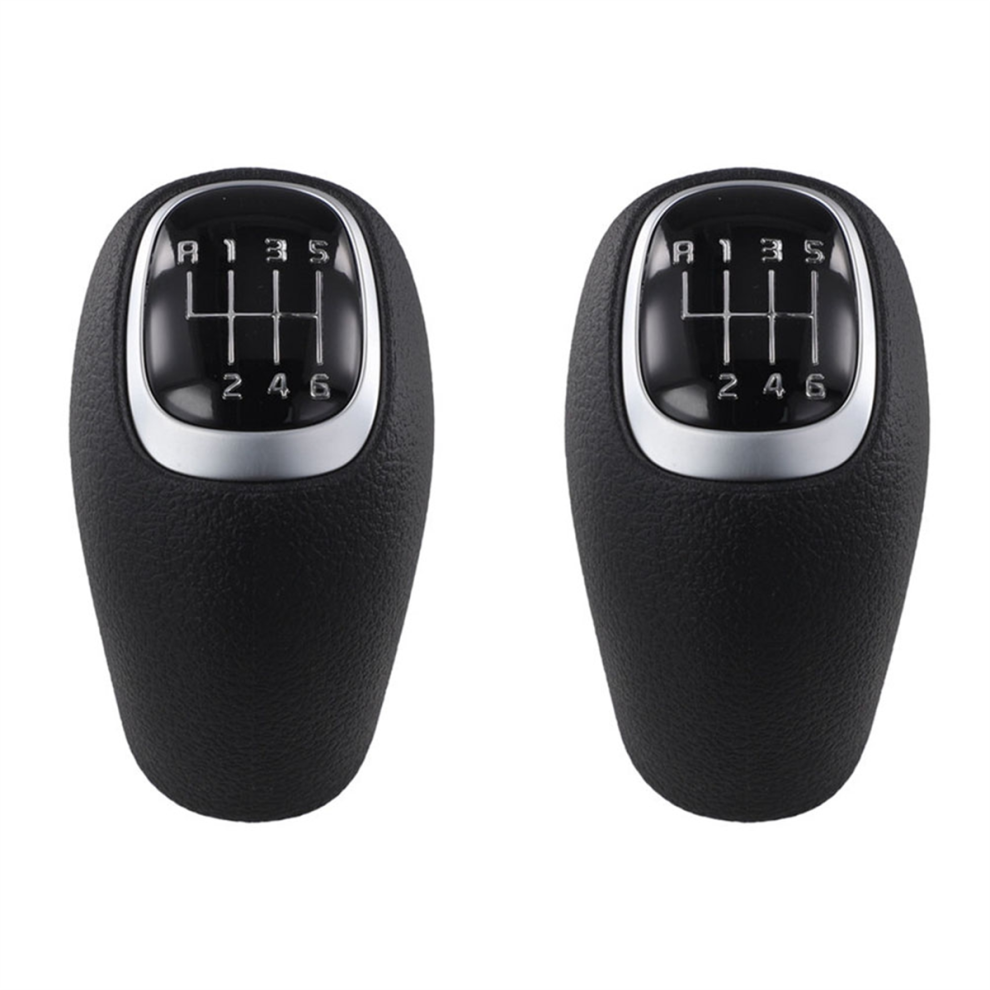 2Pcs Car Gear Shift Knob 6 Speed 43711-H8300 For Cerato 2017 Light 4711565507731