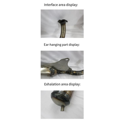 Motorcycle Exhaust Pipe V8 Large Displacement for Jog V8 Exhaust 1