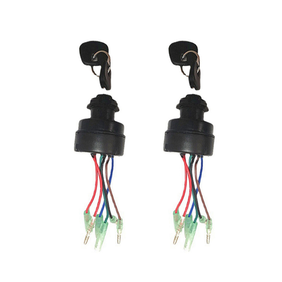 For Outboard Remote Control Box Ignition Key Switch 4711565504662
