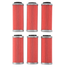6Pcs Motorcycle Oil Filter for SX SXF SXS EXC EXC-F EXC-R XCF