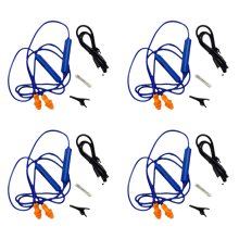 Ear Plugs Bluetooth Earphone for Work, Noise Suppression, Blue