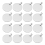 16Pcs Metal Stamping Blanks 30mm Round Dog Tags Silver 1