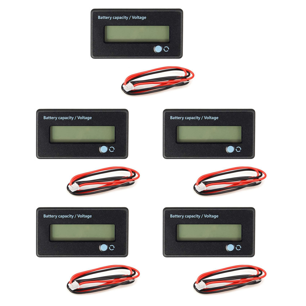 Battery Meter Battery Capacity Voltage Monitor, Dc Gauge Indicator 4711565529603
