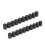 20pcs Plastic Bike Valve Dust Caps Black 2