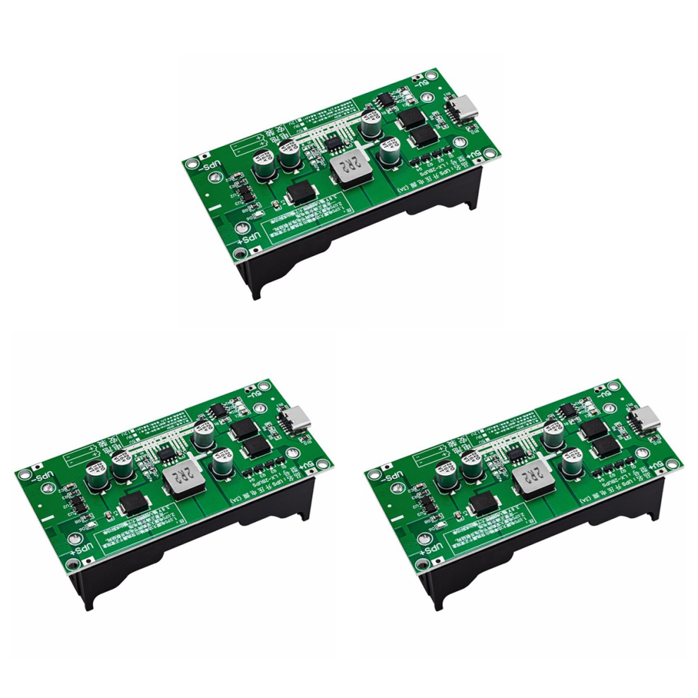 Type-C 15W 3A 18650 Lithium Battery Charger Module Dc-Dc Booster 5V 4711565529238