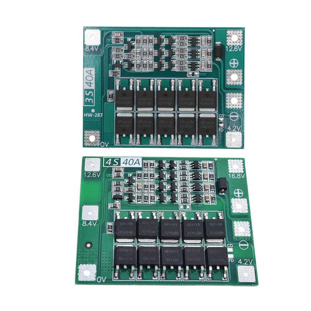 4S 40A Li-Ion Lithium Battery 18650 Charger Pcb Protection Board 4711565527395