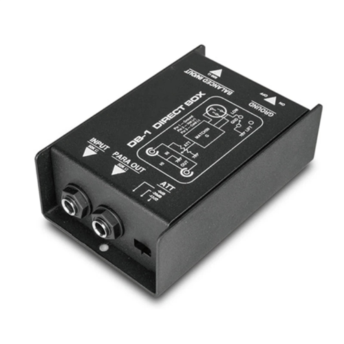 Professional DIRECT BOX Single Channel Passive Direct Injection Box