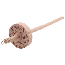 Drop Spindle Yarn Tool,Wooden Hardwood Spinner Wheel for Beginners