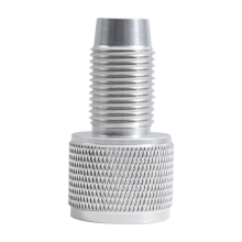 12g CO2 Converter Adapter M16x1.5 Threads CO2 Saver Adapter Silver