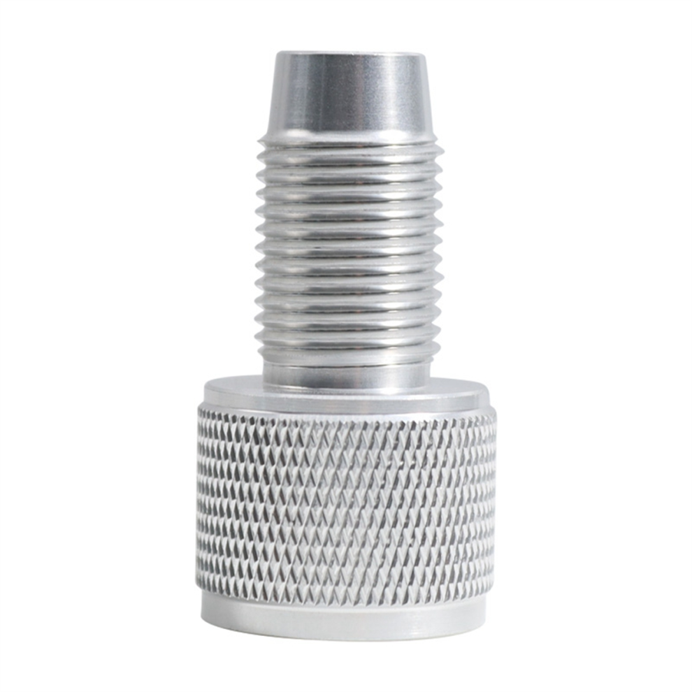 12g CO2 Converter Adapter M16x1.5 Threads CO2 Saver Adapter Silver